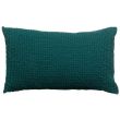 Cushion Stonewashed Maia Petrole 30 X 50