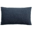 Cushion Stonewashed Tana Cobalt 40 X 65