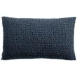 Cushion Stonewashed Tana Cobalt 40 X 65
