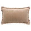 Fara plain cushion Latte 30 X 50
