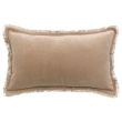 Fara plain cushion Latte 30 X 50