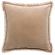 Fara plain cushion Latte 45 X 45