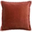 Fara plain cushion Sienne 45 X 45