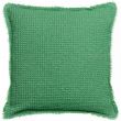 Cushion Stonewashed Maia Chambray Agave 45 X 45 Set of 2