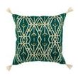 Cushion Tess Embroidery Paon 45 X 45