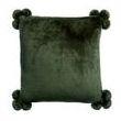 Cushion Tender Pompoms Fougere 45 X 45