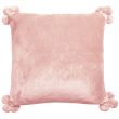 Cushion Tender Pompoms Aubepine 45 X 45