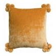 Cushion Tender Pompoms Ocre 45 X 45