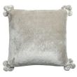 Cushion Tender Pompoms Perle 45 X 45