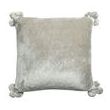 Cushion Tender Pompoms Perle 45 X 45