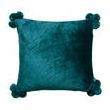 Cushion Tender Pompoms Paon 45 X 45