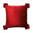 Cushion Tender Pompoms Rubis 45 X 45