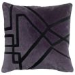 Cushion Fara W/Emb Raisin 45 X 45 Set of 2