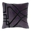 Cushion Fara W/Emb Raisin 45 X 45 Set of 2