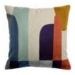 Cushion Janis W/Emb Naturel 45 X 45