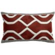 Cushion Johan W/Emb Caramel 30 X 50