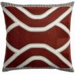 Cushion Johan W/Emb Caramel 45 X 45