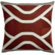 Cushion Johan W/Emb Caramel 45 X 45