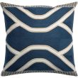 Cushion Johan W/Emb Tempete 45 X 45
