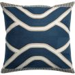 Cushion Johan W/Emb Tempete 45 X 45