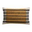 Eden embroidered cushion Ocre 40 X 65