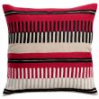 Eden embroidered cushion Groseille 45 X 45