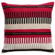 Eden embroidered cushion Groseille 45 X 45