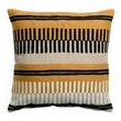 Eden embroidered cushion Ocre 45 X 45