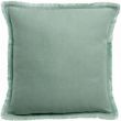 Laly plain cushion Opaline 45 X 45