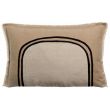 Cushion Laly bicolore Galet 40 X 65