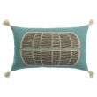 Cushion Yael W/Emb Prusse 30 X 50