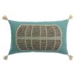 Cushion Yael W/Emb Prusse 30 X 50