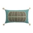 Cushion Yael W/Emb Prusse 30 X 50