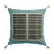 Cushion Yael W/Emb Prusse 45 X 45