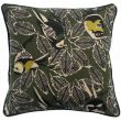 Cushion Zazu Chambray Olive 45 X 45