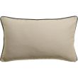 Cushion Alga Outdoor Solid Color Galet 30 X 50