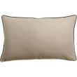Cushion Alga Outdoor Solid Color Galet 40 X 65