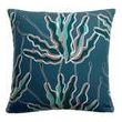 Cushion Alga Outdoor Printed Indigo 45 X 45