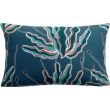 Cushion Alga Outdoor Printed Indigo 30 X 50
