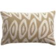 Cushion Leya Embroidered Neige 40 X 65
