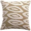 Cushion Leya Embroidered Neige 45 X 45