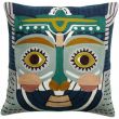 Cushion Yaku Embroidered Multico 45 X 45