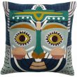 Cushion Yaku Embroidered Multico 45 X 45