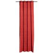 Stonewashed Zeff curtain Groseille 140 X 280