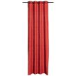 Stonewashed Zeff curtain Groseille 140 X 280