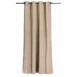 Fara plain curtain Latte 135 X 280