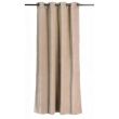Fara plain curtain Latte 135 X 280