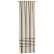 Zeff Eden Stonewashed Curtain Naturel 140 X 280
