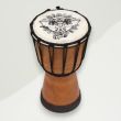 Eclectic Djembe Drum Brown Elephant Suar Wood