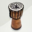 Eclectic Djembe Drum Brown Buddha Suar Wood